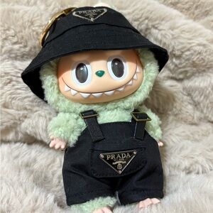 Brand New Green Grape Labubu Authentic With Outfit